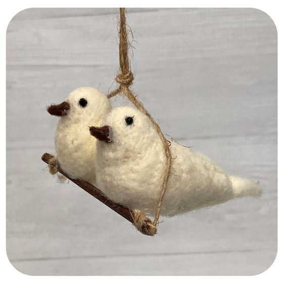 A Pair of Birds on a Branch