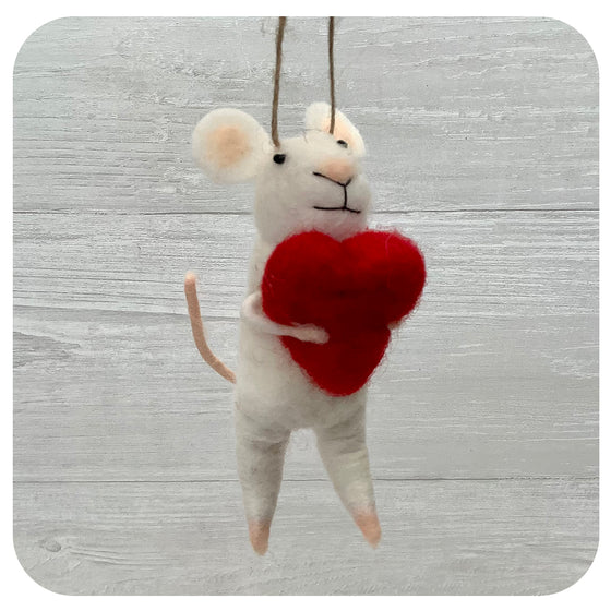 Mouse with Big Heart