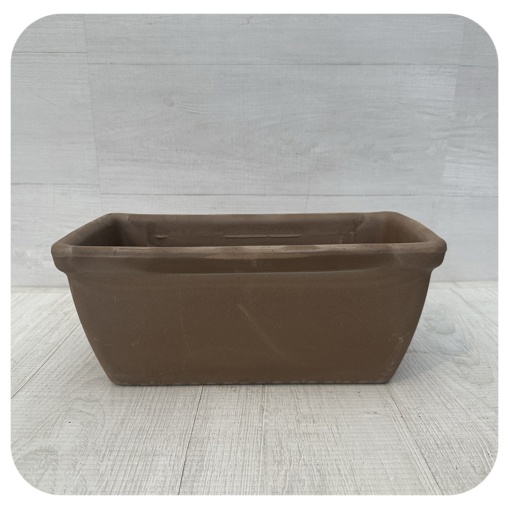 Smooth Terra Cotta Window Box