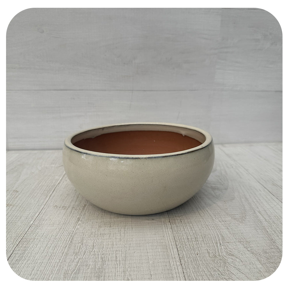 Glazed Bowl Planter
