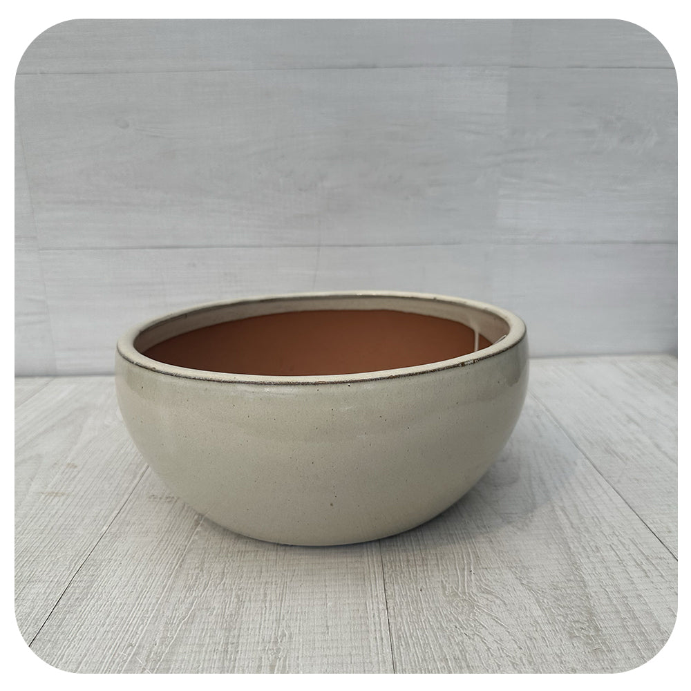 Glazed Bowl Planter