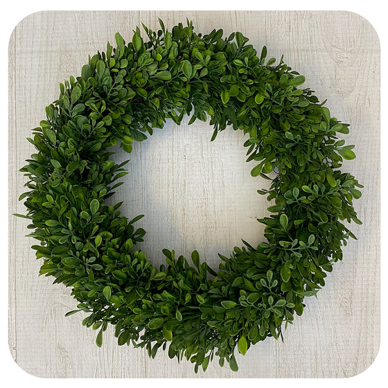 Boxwood Wreath (Artificial)