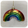 Glass Rainbow Ornament