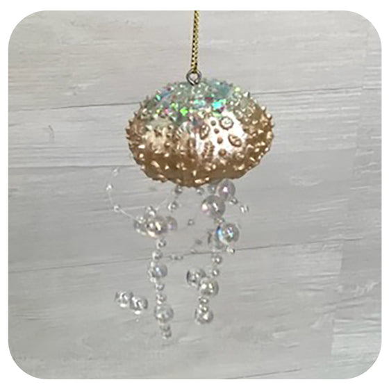 Iridescent Jellyfish Ornament