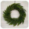 Faux Mixed Cedar Wreath