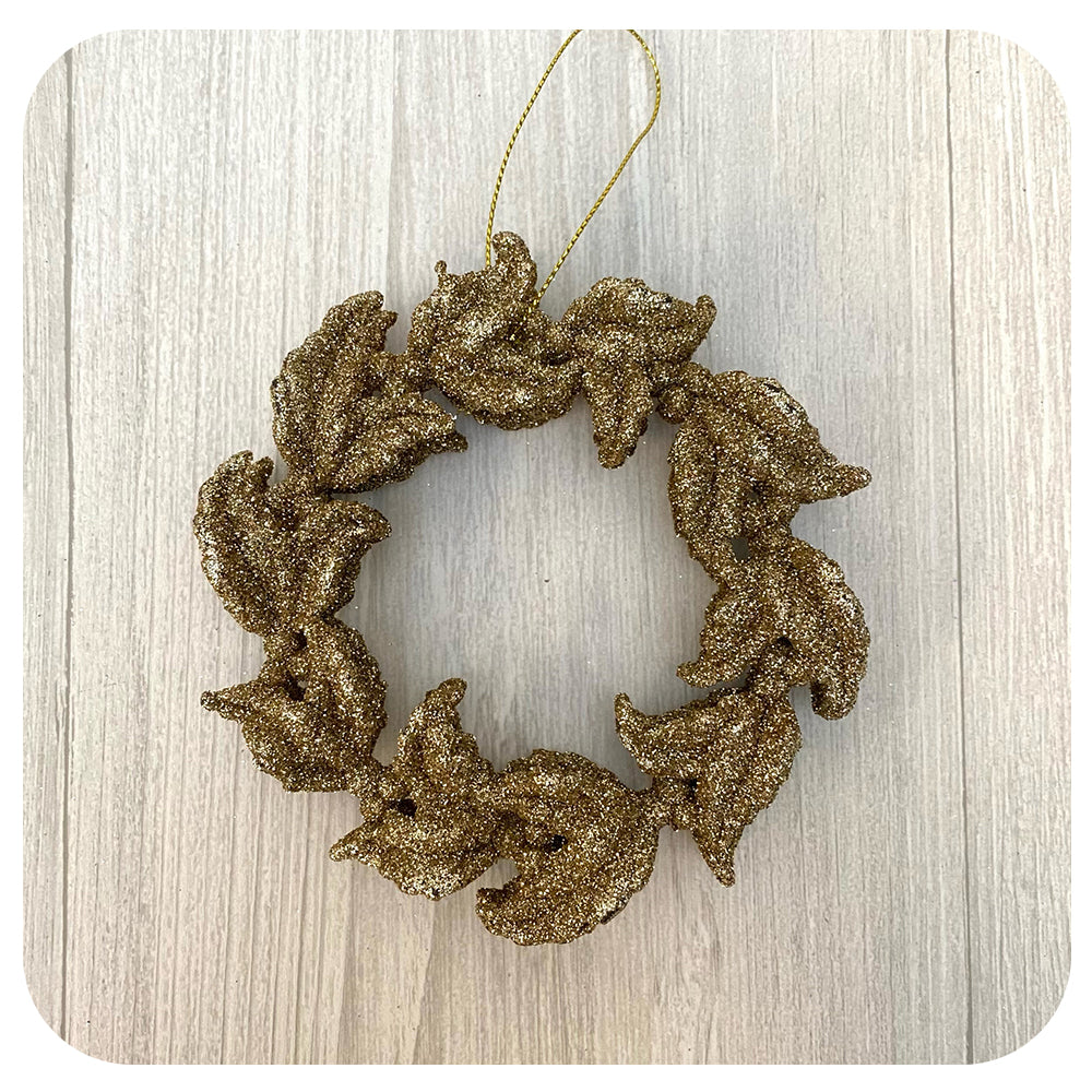 Glitter Wreath Ornament