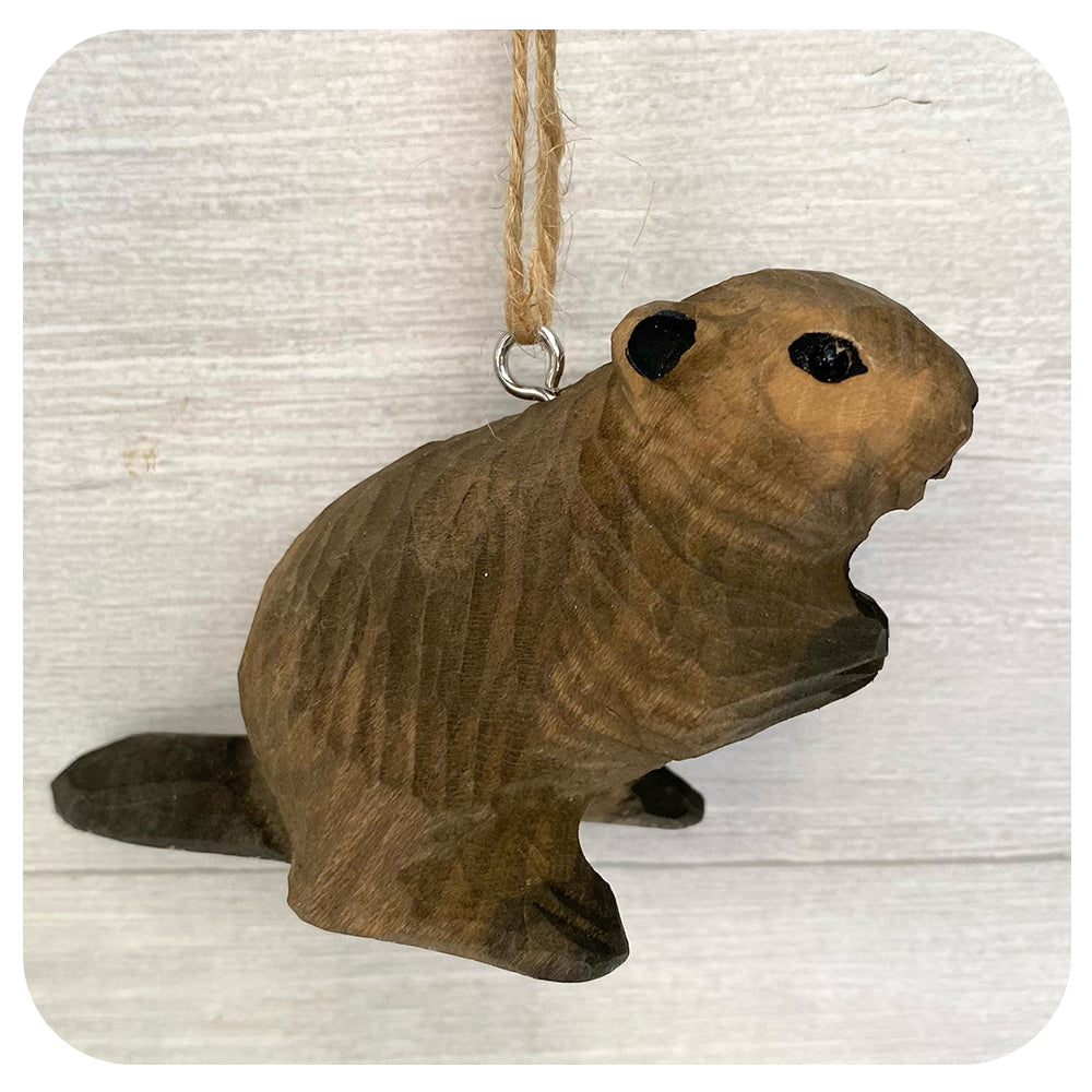 Carved Beaver