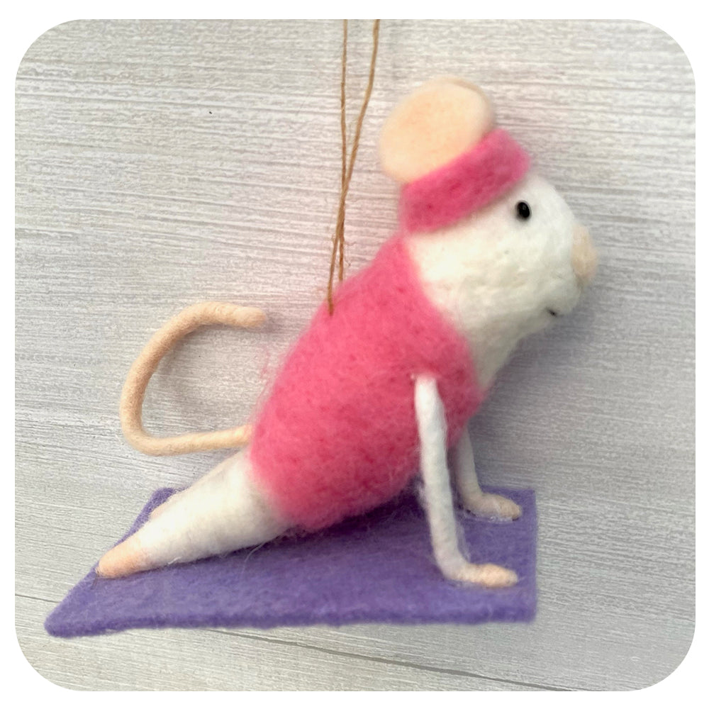 Yoga Yolanda Felt Mouse