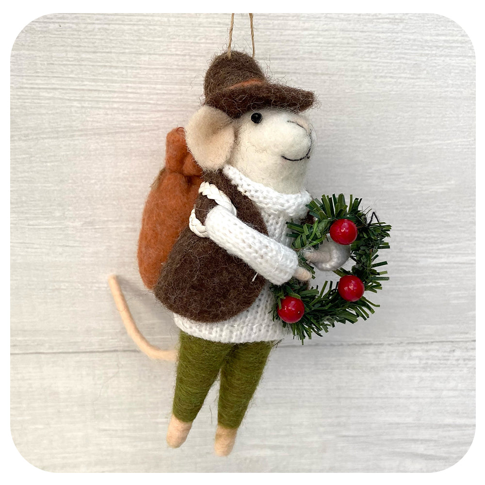 Evergreen Edgar Felt Mouse