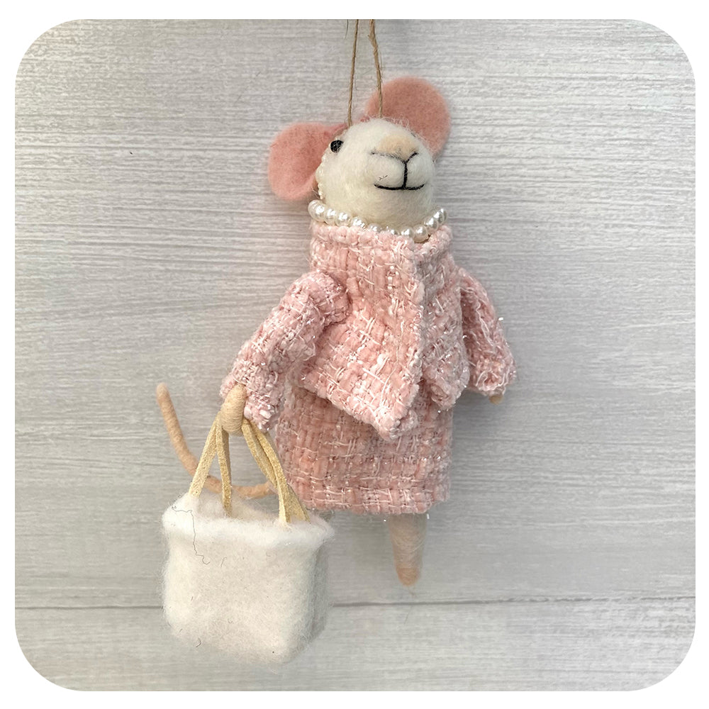 Chanel Felt Mouse