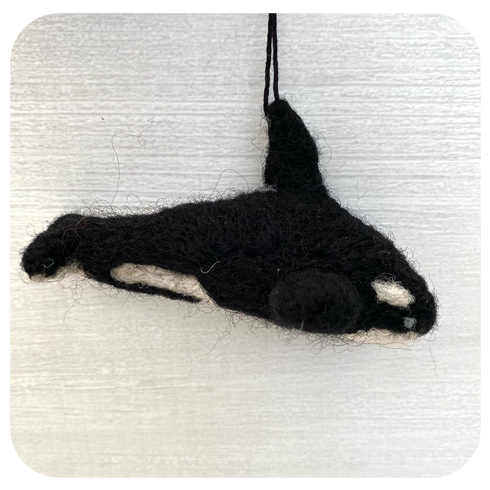 Fair Trade Felt Orca
