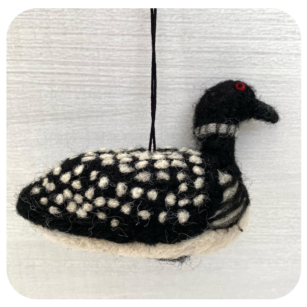 Fair Trade Felt Loon