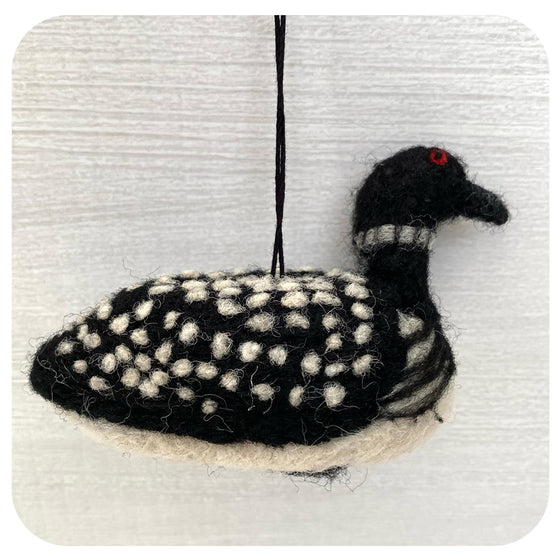 Fair Trade Felt Loon