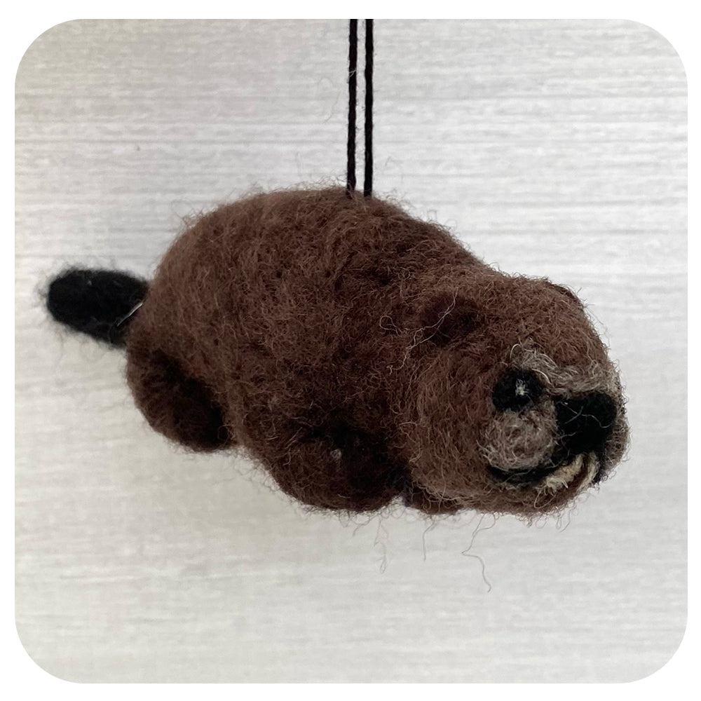 Fair Trade Felt Beaver