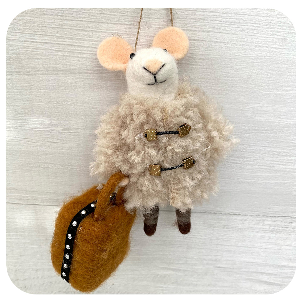 Travelling Tracy Felt Mouse