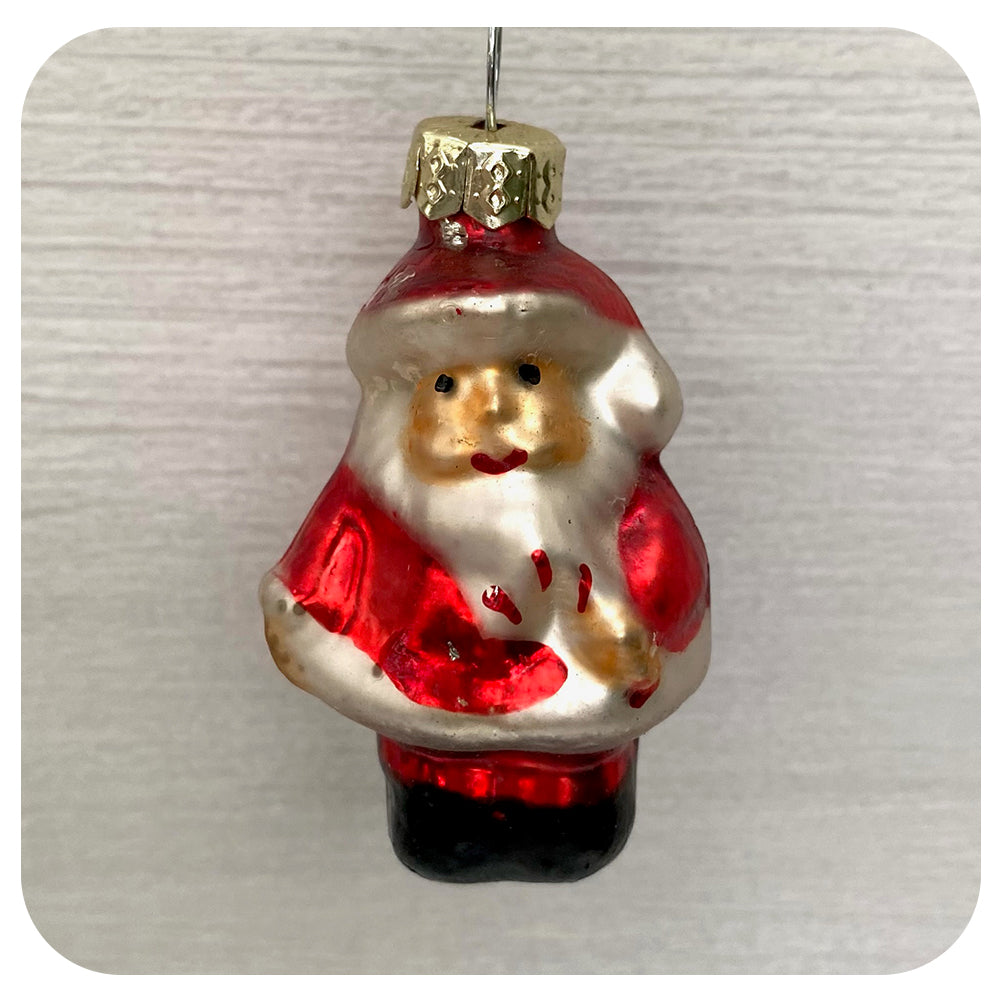 Vintage Christmas Glass Ornaments