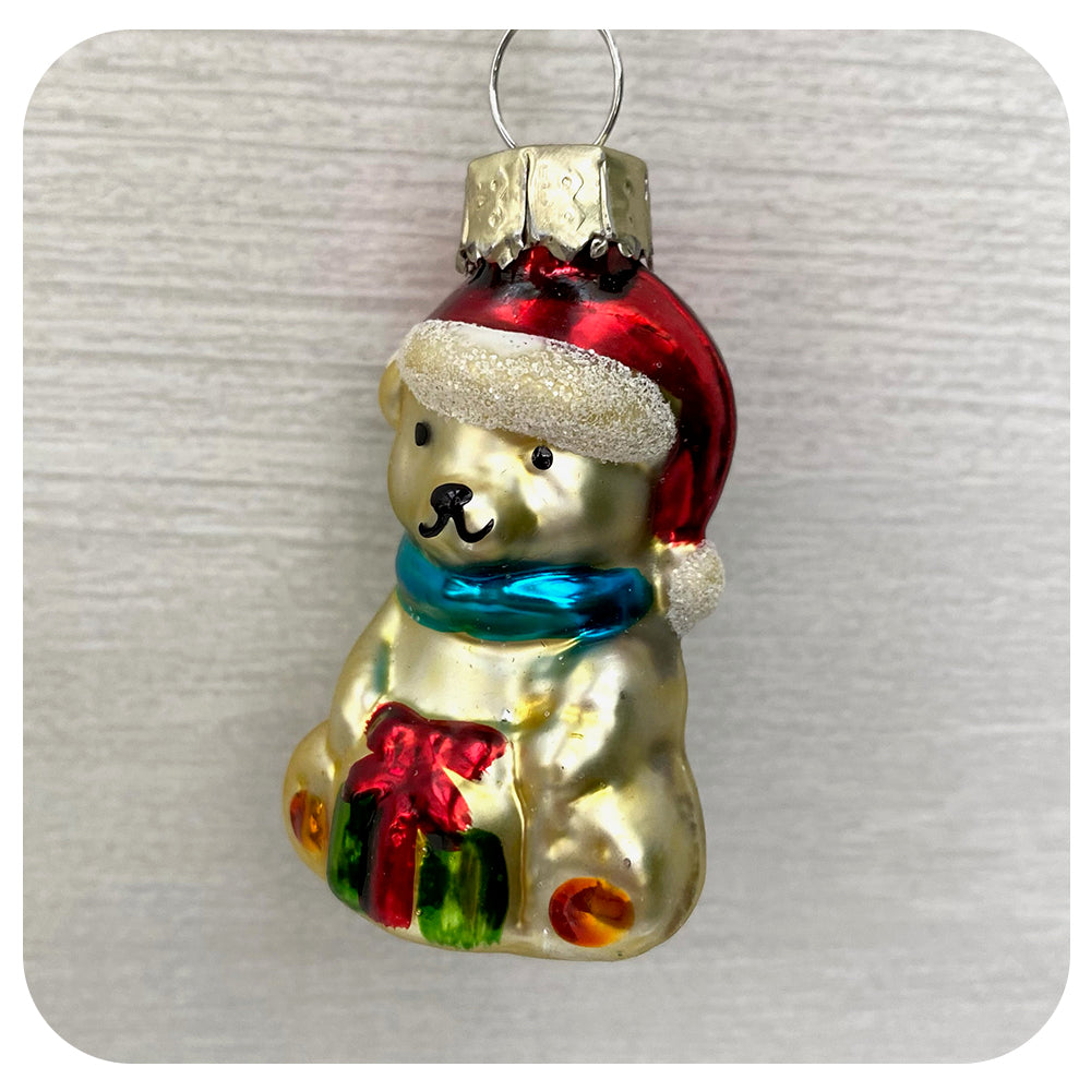 Vintage Christmas Glass Ornaments