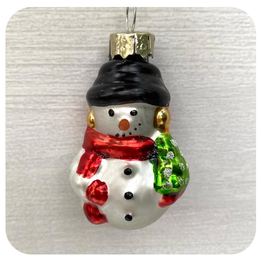 Vintage Christmas Glass Ornaments