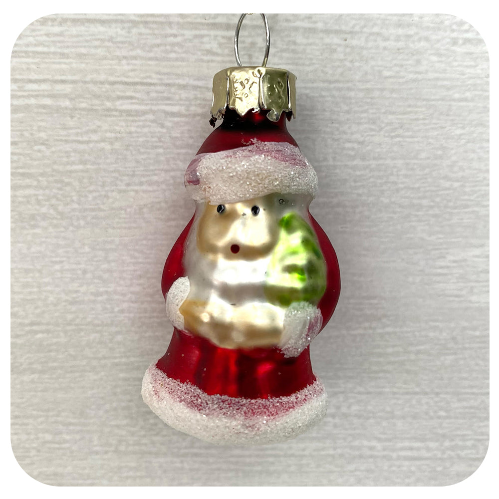 Vintage Christmas Glass Ornaments