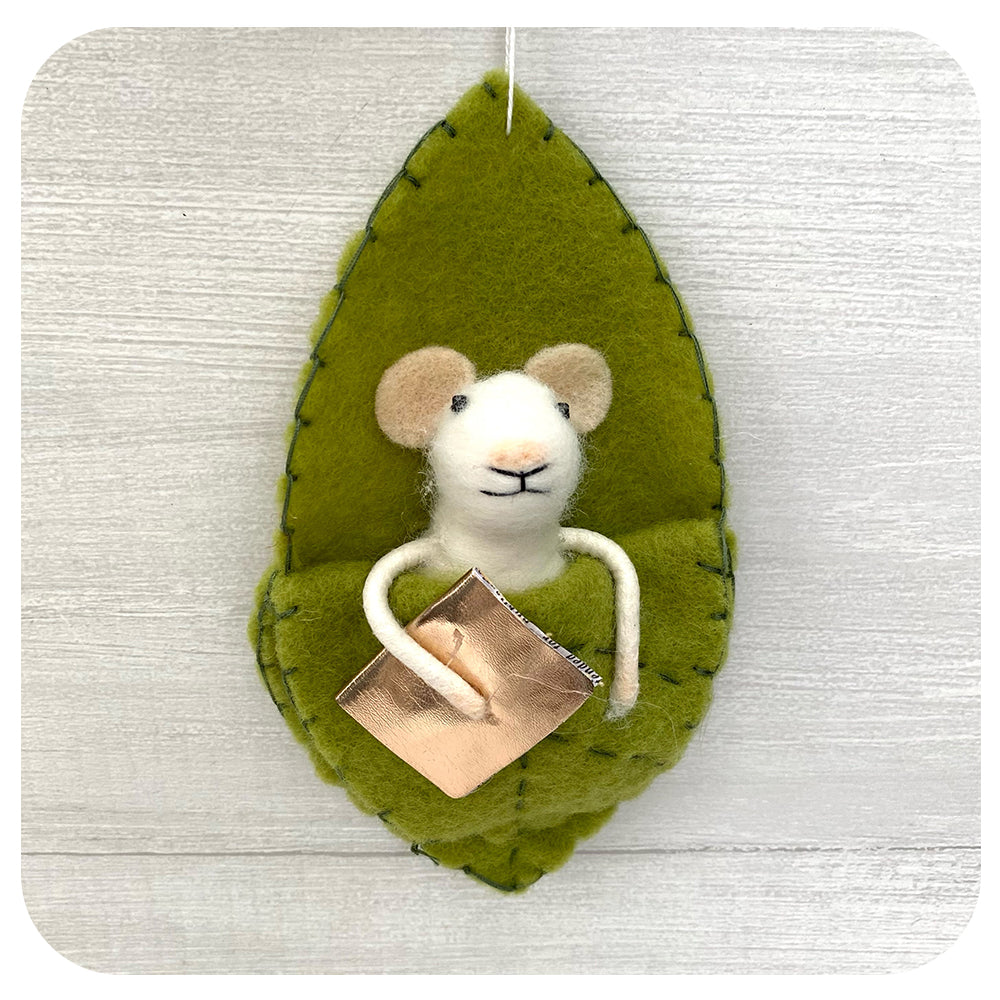 Reading Rita Felt Mouse