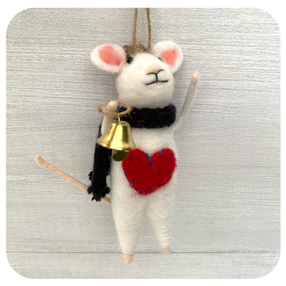Lovely Louis Felt Mouse