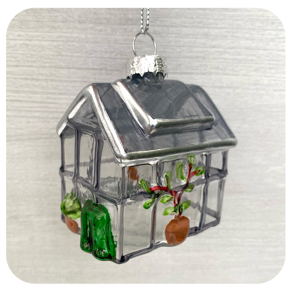 Greenhouse Glass Ornament