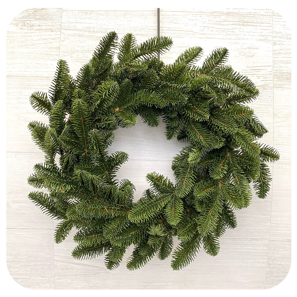 Faux Fir Wreath