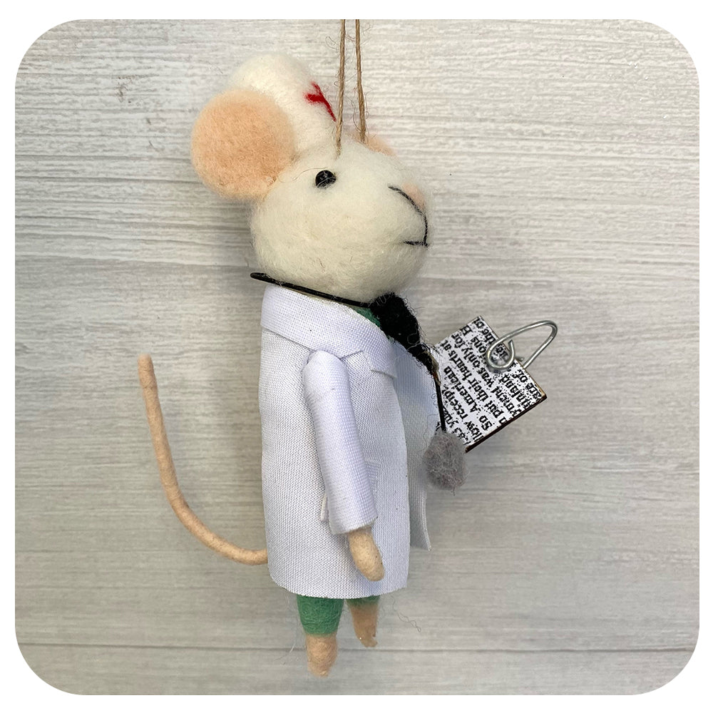 Doctor Douglas Felt Mouse