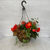 Hanging Basket Shade - Orange Red Mix