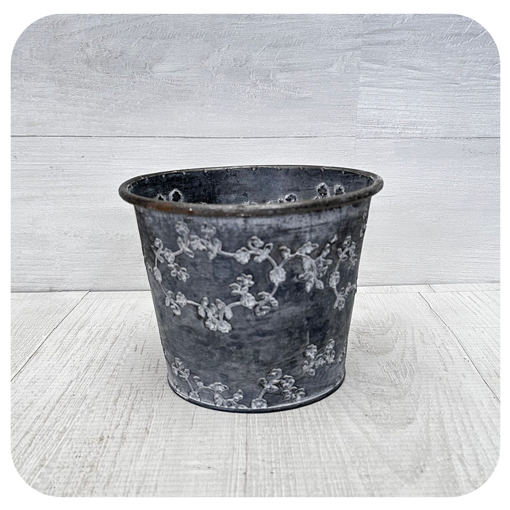 Metal White Wash Pot