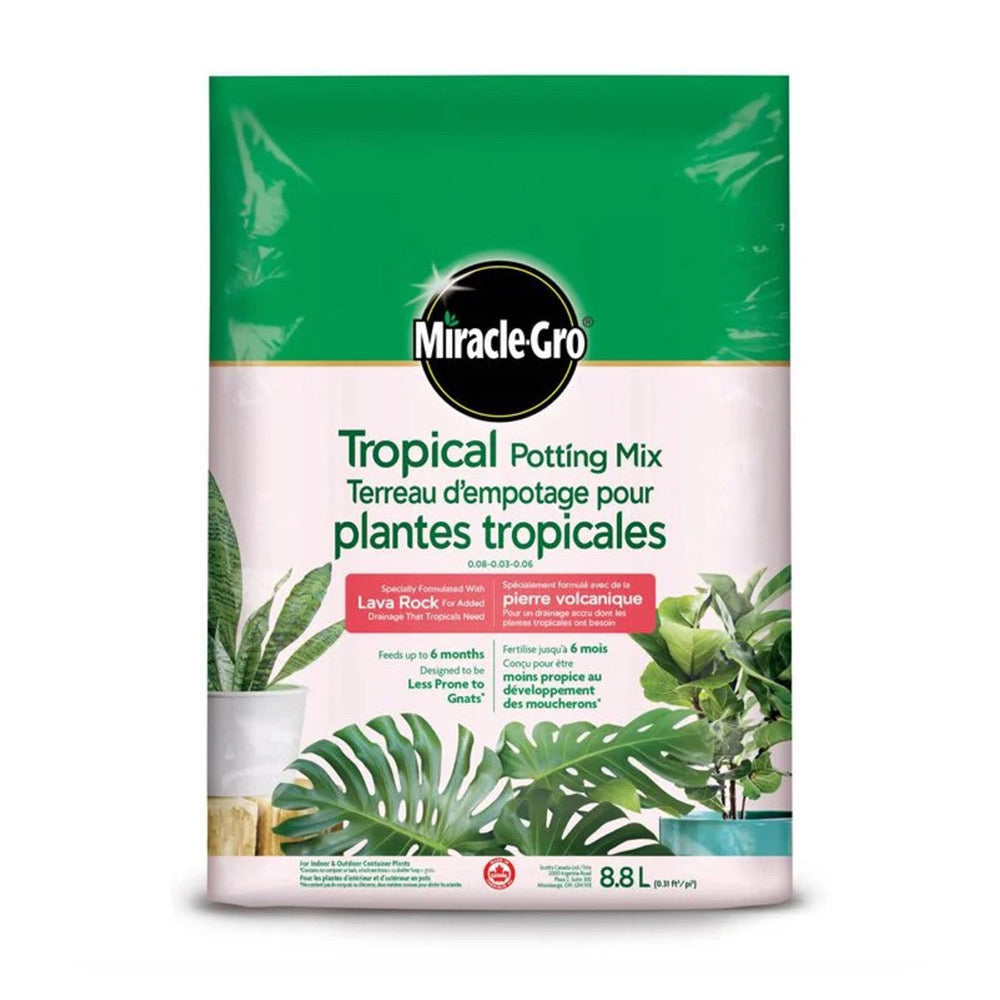 miracle gro potting mix drainage MIracle Gro Tropical Plant Potting Mix