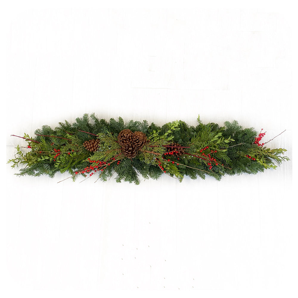 Mantelpiece - Berries and Branches