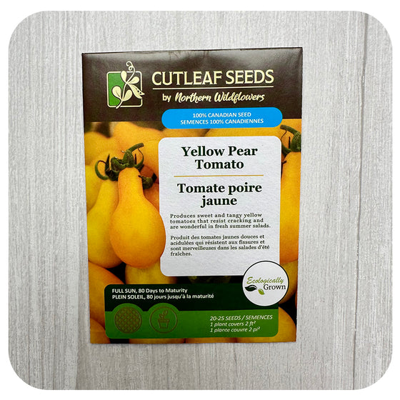 Tomato 'Yellow Pear' Seeds (non-GMO/Chemical Free)