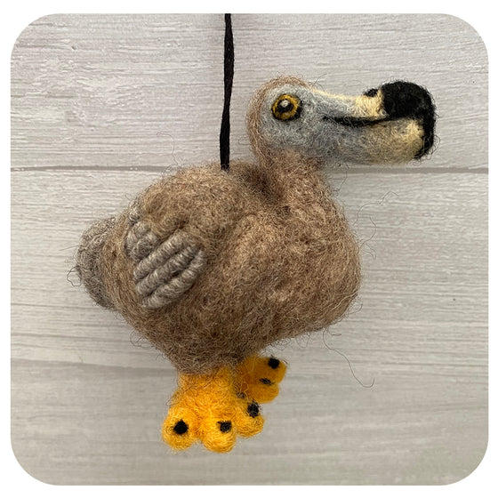 Fair Trade Felted Dodo Bird