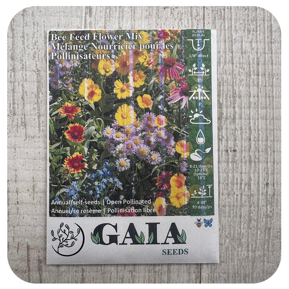 organic wildflower seeds for bees Bee Friendly Flower Mix Seeds (Organic)