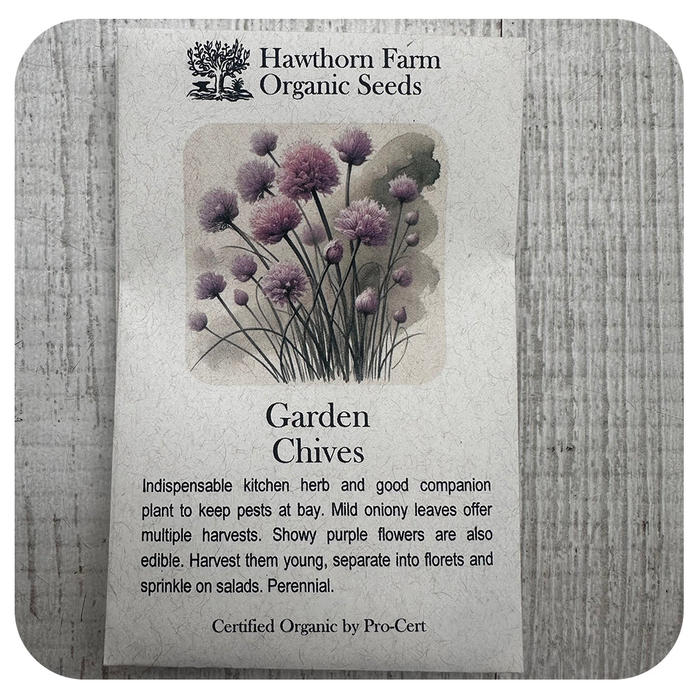 Chives (Hawthorne Farm ORGANIC Seeds)