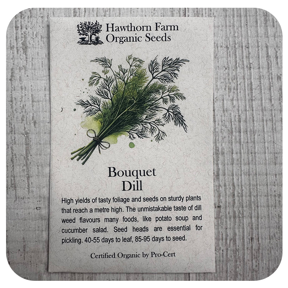 Dill (Hawthorne Farm ORGANIC Seeds)