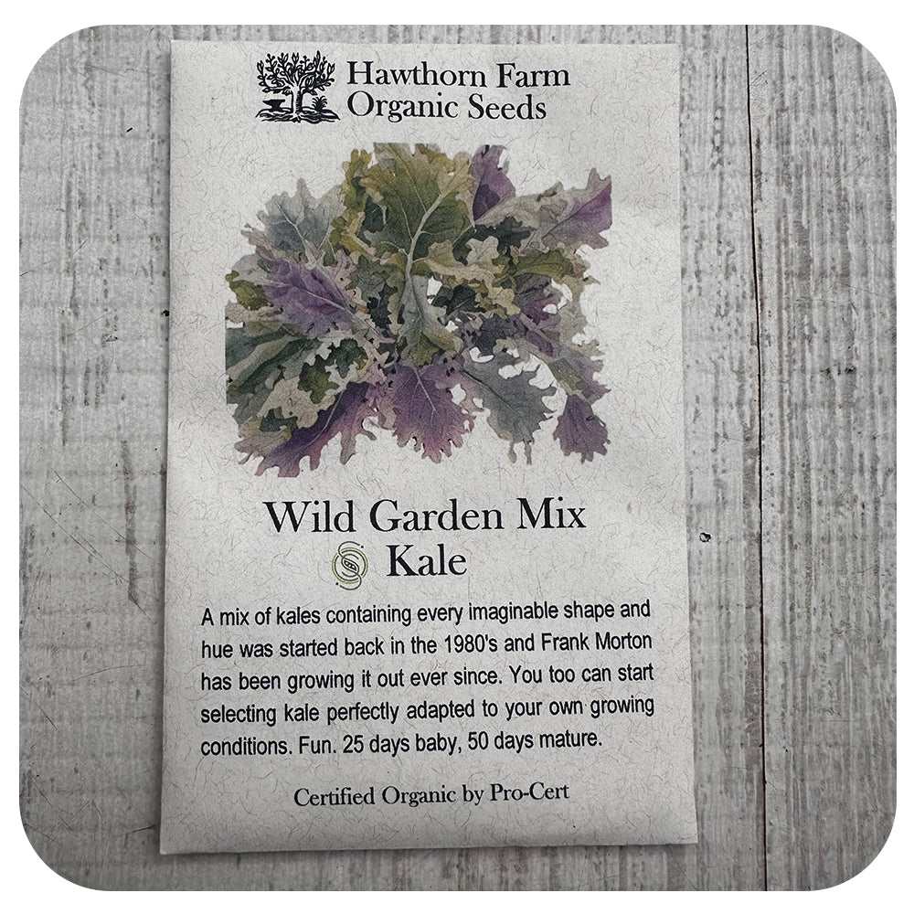 Kale Mix (Hawthorn Farm ORGANIC Seeds)
