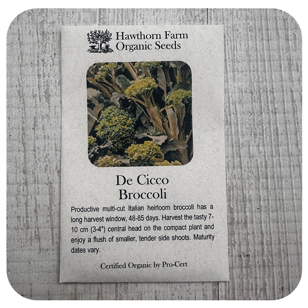 Broccoli  (Hawthorn Farm ORGANIC Seeds)