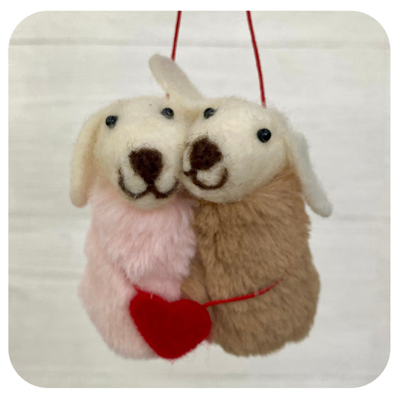 A Pair of Loving Dogs