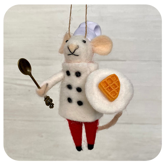 Chef Remy Felt Mouse
