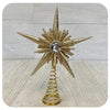 Gold Star with Jewel Tree Topper