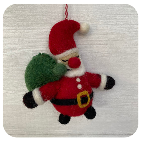 Fairtrade Felt Santa