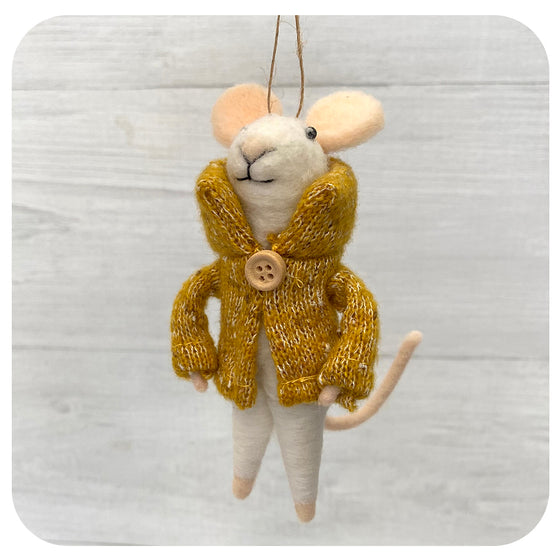 Comfy Cole Felt Mouse
