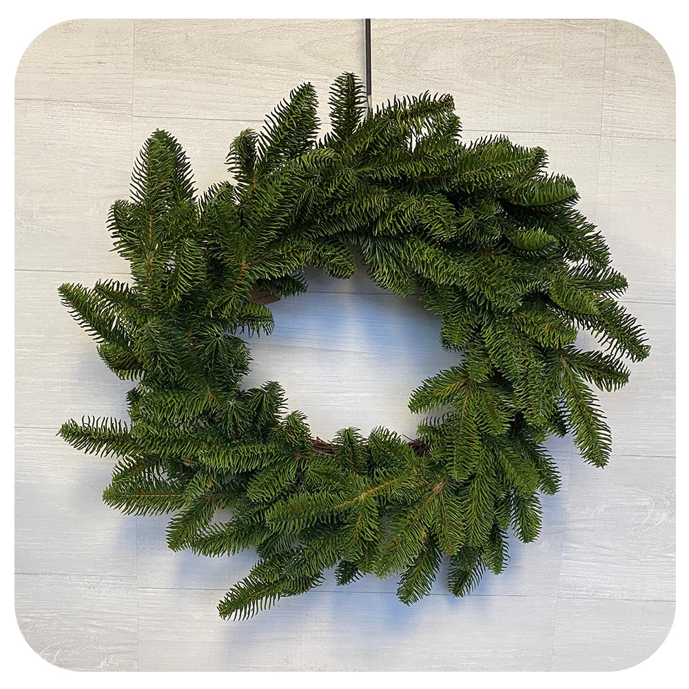 Faux Fir Wreath
