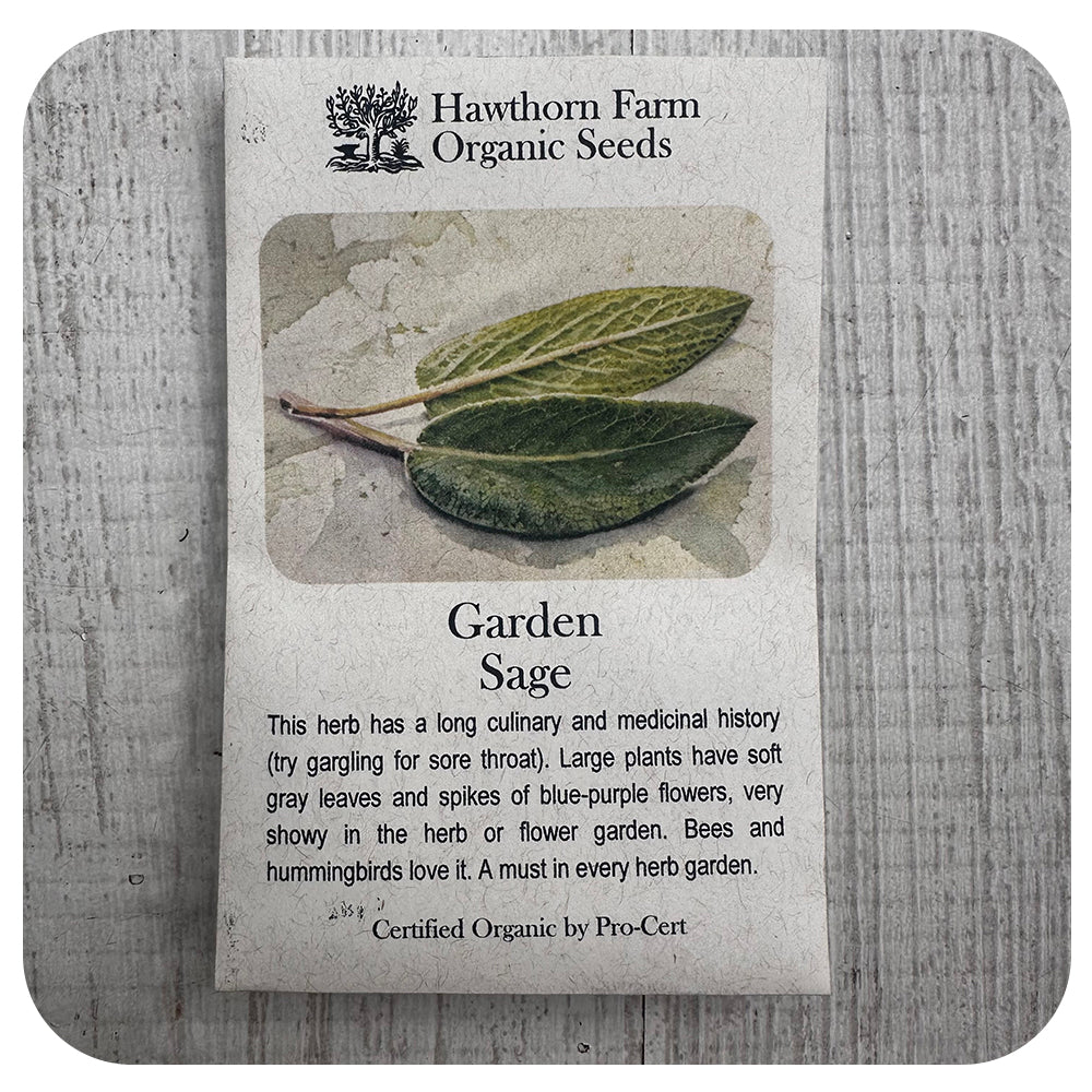 Sage (Hawthorne Farm ORGANIC Seeds)