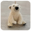 Iryna's Felted Polar Bear (Hand Made/ Local)