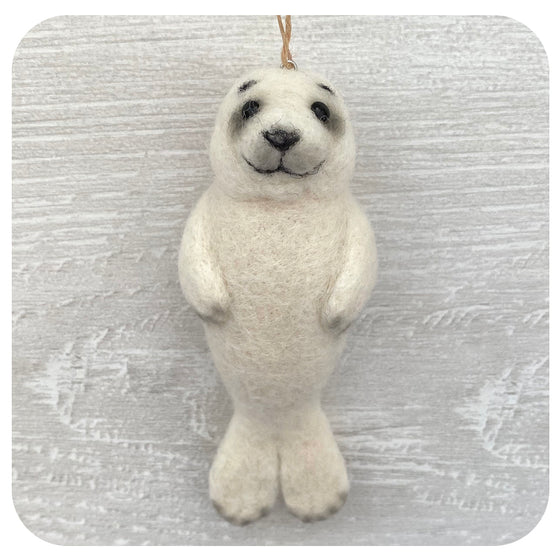 Iryna's Felted Seal (Hand Made/ Local)