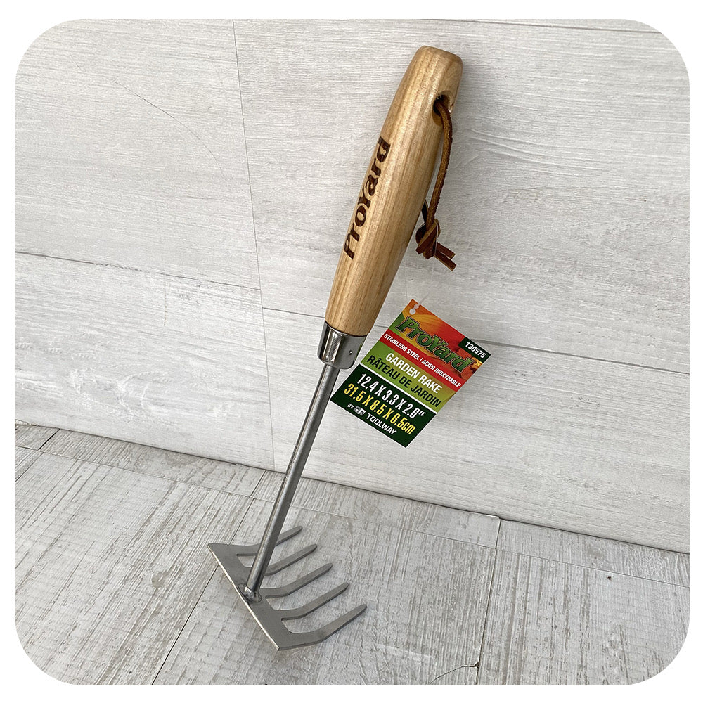 Proyard Stainless Steel Hand Rake