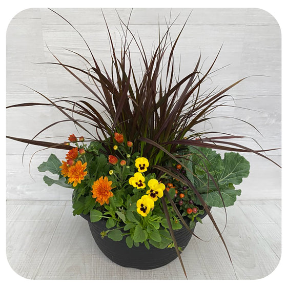 Autumn Arrangement 12" bowl